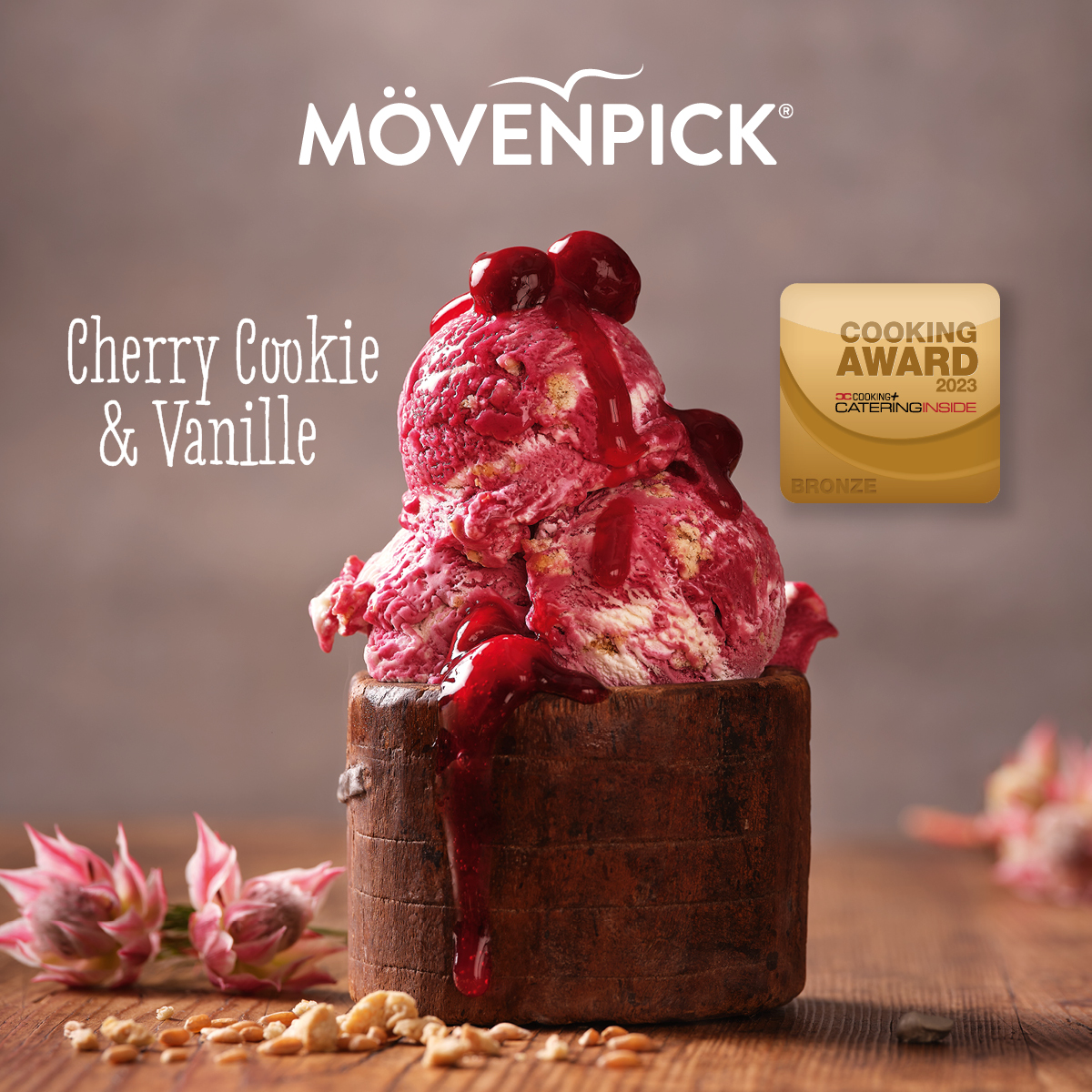 Award für Mövenpick Cherry Cookie Vanilla