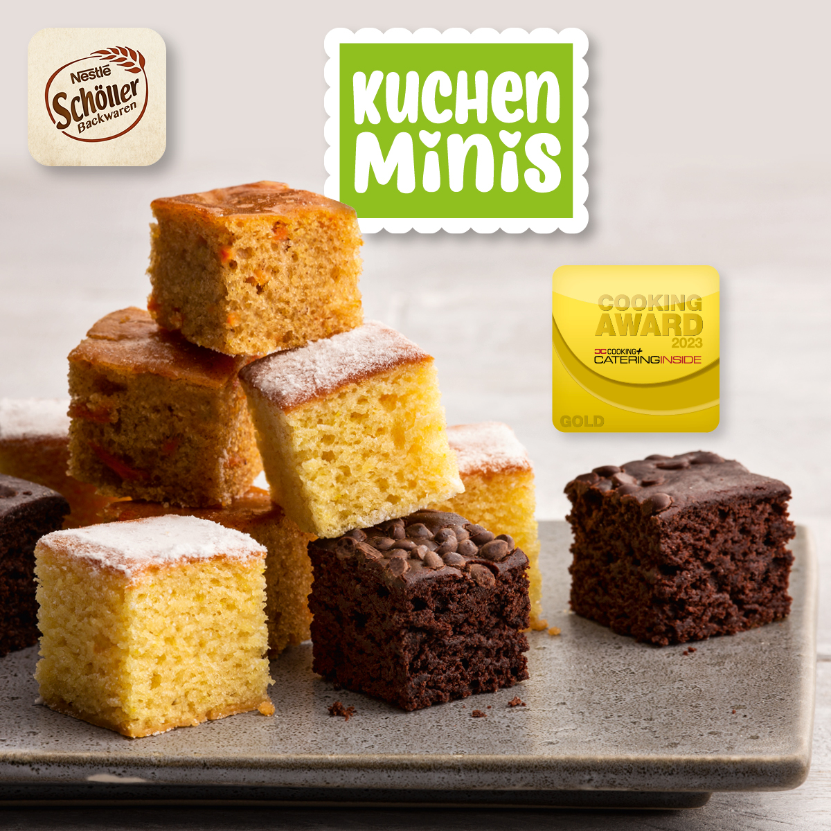 Award für FRONERI Kuchenminis