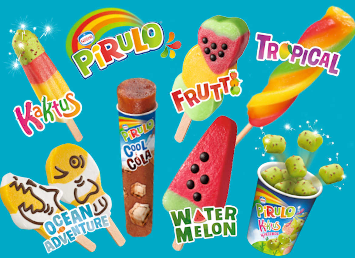 Pirulo-Eis-Sortiment