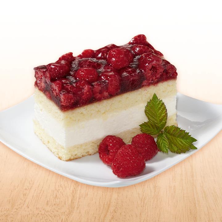 ERLENBACHER Himbeer-Käse-Sahne-Schnitte, vorgeschnitten | FRONERI Austria