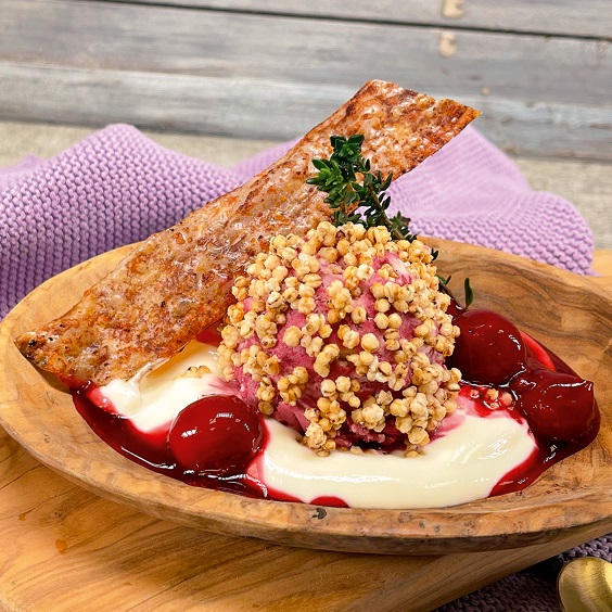 Veganes Moevenpick Rezept Fruity Crisp